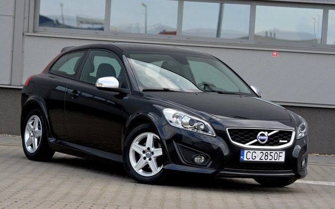 Volvo C30 cena 29700 przebieg: 215000, rok produkcji 2012 z Grudziądz małe 211